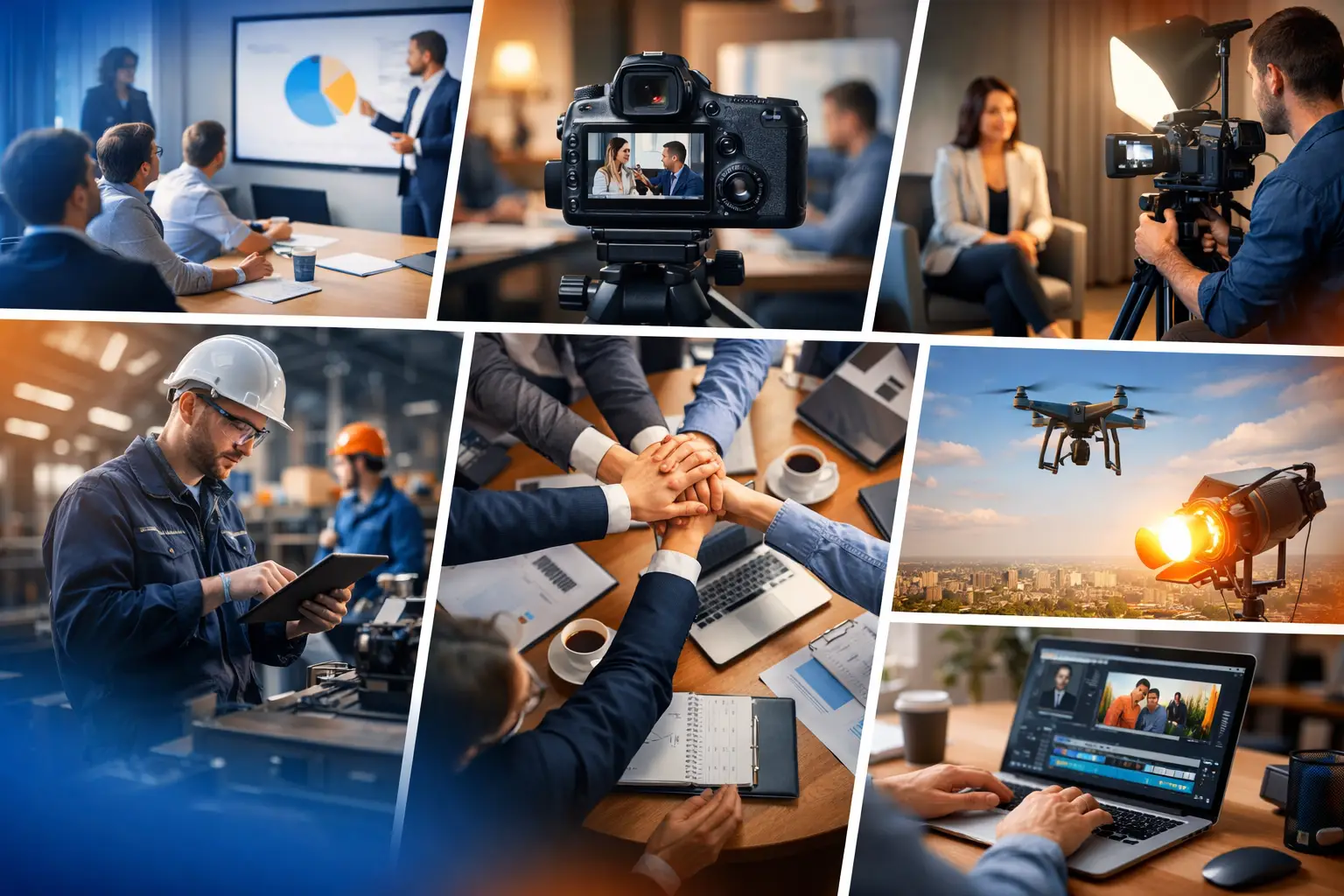 7 tipos de videos corporativos efectivos