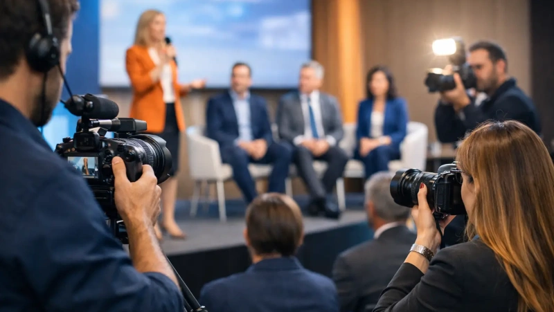 Cobertura de eventos empresariales con impacto