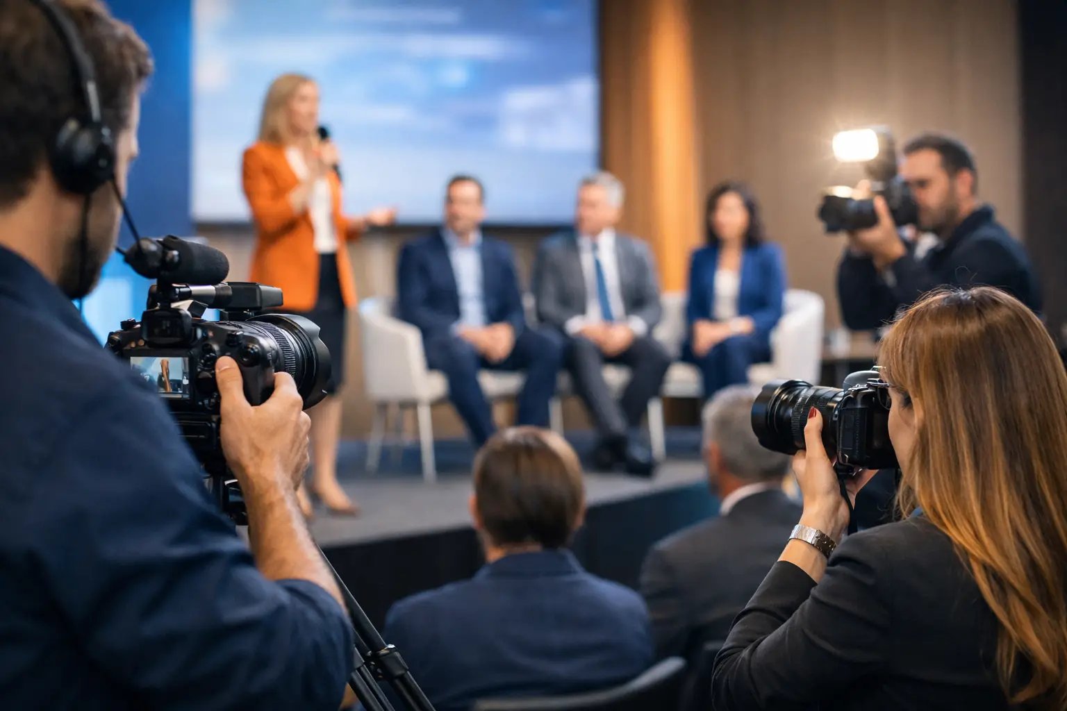 Cobertura de eventos empresariales con impacto