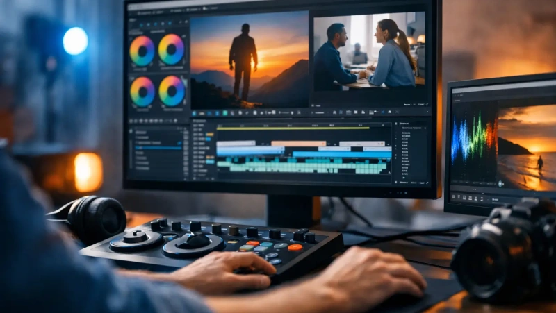 Postproducción de vídeo profesional con propósito