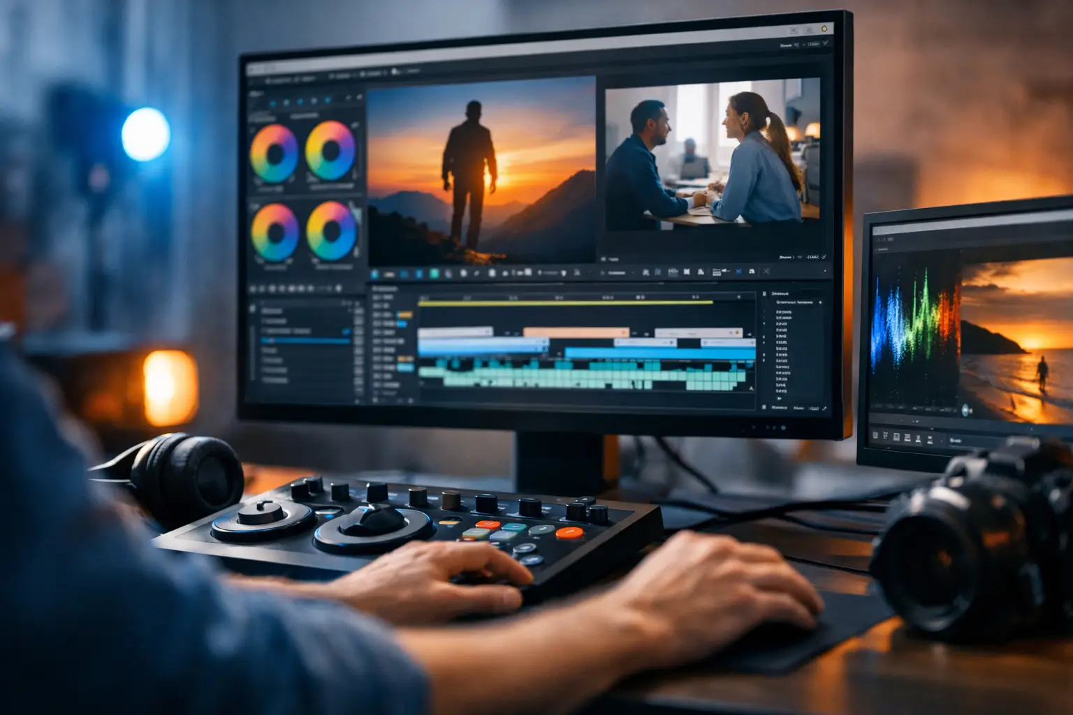 Postproducción de vídeo profesional con propósito