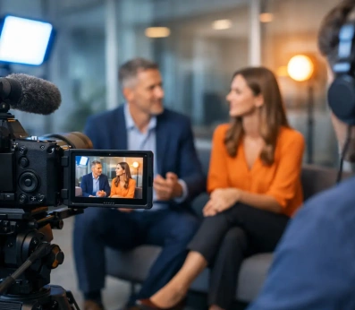 Producción audiovisual empresarial que conecta