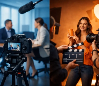 Video institucional vs comercial: cuál elegir